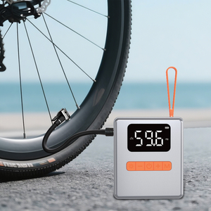 Có thể sạc lại 150PSI không dây xe đạp mini bơm với áp suất lốp màn hình chu kỳ máy bơm không khí inflators - Product Image 1
