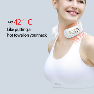 Pemijat leher elektrik, Tisu dalam, nirkabel, pemijat leher dengan panas untuk perawatan penargetan nyeri, daerah leher & bahu - Product Image 2
