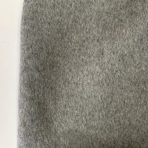 Однотонная Двусторонняя Длинная шерстяная ткань из полиэстера 900g70Wool 25 для мужских и женских пальто и шляп - Product Image 4
