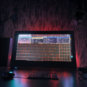 Teclado para Portátil <span class=keywords><strong>ACER</strong></span> <span class=keywords><strong>Nitro</strong></span> 5 <span class=keywords><strong>AN515</strong></span>-56 <span class=keywords><strong>AN515</strong></span>-<span class=keywords><strong>57</strong></span> AN517-54 AN517-41, Retroiluminación LED Roja, Producto Nuevo - Product Image 2