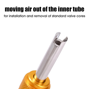 Llave de doble punta para válvulas de aire acondicionado automotriz de aleación de aluminio, herramienta para reparación de automóviles - Product Image 3