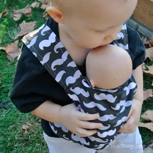 Erkek kız ön tutma oyuncak Wrap Sling bebek bebek sırt çantası taşıma çantası