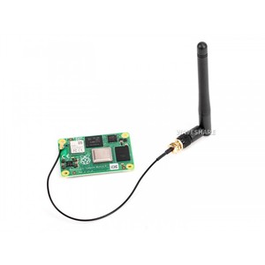 Waveshare เสาอากาศสำหรับราสเบอรี่ <span class=keywords><strong>Pi</strong></span> โมดูลประมวลผล<span class=keywords><strong>4</strong></span>/5, 2.4G/5G สายความถี่ WiFi 2dBi วัสดุตัวเครื่อง TPEE - Product Image 4