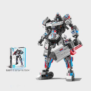 Blocs de construction originaux Sembo Robots Mecha 1800+ pièces, figurine micro-particules science-fiction avec articulations mobiles pour adolescents - Product Image 1