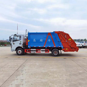 Camion Compacteur de Déchets Dongfeng 6 CBM, Petit Camion de Compression des Déchets, Prix Camion Benne de Collecte de Déchets 5-7 CBM - Product Image 6