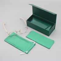 Boîtes à lunettes de soleil personnalisées avec logo, étuis en cuir, sacs à lunettes 2025, vente en gros, emballages de luxe, ensemble de boîtes