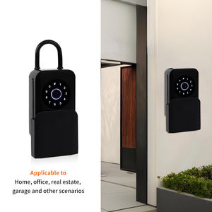 Secure Tuya Fingerprint Key Storage Boxes <strong>Safe</strong> Storage Passcode Smart Keys <strong>Box</strong> Remote Access Electronic Lock <strong>Box</strong> for Key - Product Image 4