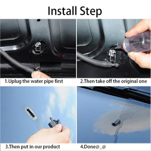 Buse de lave-glace Guangyi Parts 7700413545 pour Renault Koleos II, type mécanique en plastique - Product Image 5