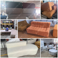Tanzuo Union Win Fauteuils Canapé Double Pliable en Mousse Lit Fabricant sous Vide Canapé Paresseux Modulaire Simple Compressé