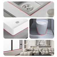 Mortier époxy résistant à l'usure pour carrelage, composé professionnel de réparation de joints pour la rénovation de carrelage ancien et les chantiers de construction