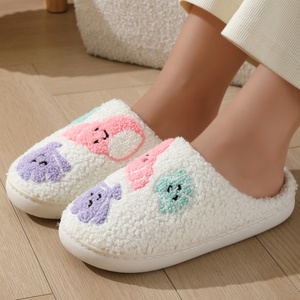 Custom Private Label Indoor/Outdoor Soft Winter Plush for <b>Slippers</b> New Fruit Design With Feature Home Logo Quick Reply - Product Image 5