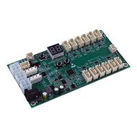 DEWO - Placa de Control Inteligente para Casilleros de 12 Canales, Placa de Control para Cerraduras Electrónicas, Entrada de 12V/24V, Comunicación RS485