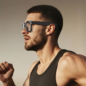 Occhiali Smart con Controllo Touch, Traduzione AI, Riconoscimento Oggetti, Trasmissione WiFi, Impermeabili IP54 - Product Image 4