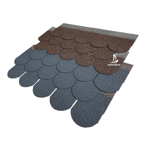 Bardeaux d'asphalte anti-algues American Standard Bardeaux <span class=keywords><strong>de</strong></span> toiture indiens <span class=keywords><strong>Prix</strong></span> par paquet Écailles <span class=keywords><strong>de</strong></span> poisson Tuile d'asphalte - Product Image 1