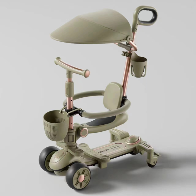 Hot Sale 3 in 1 Three Wheel Scooter Self Balancing Kids Scooter OEM ODM Kids Factory Scooter Wheel 250