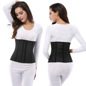 Dropshipping Ceinture amincissante respirante en maille d'os d'acier pour Faja Fat Burner Belly Trimmer Trainer Stretchable Sheath - Product Image 2