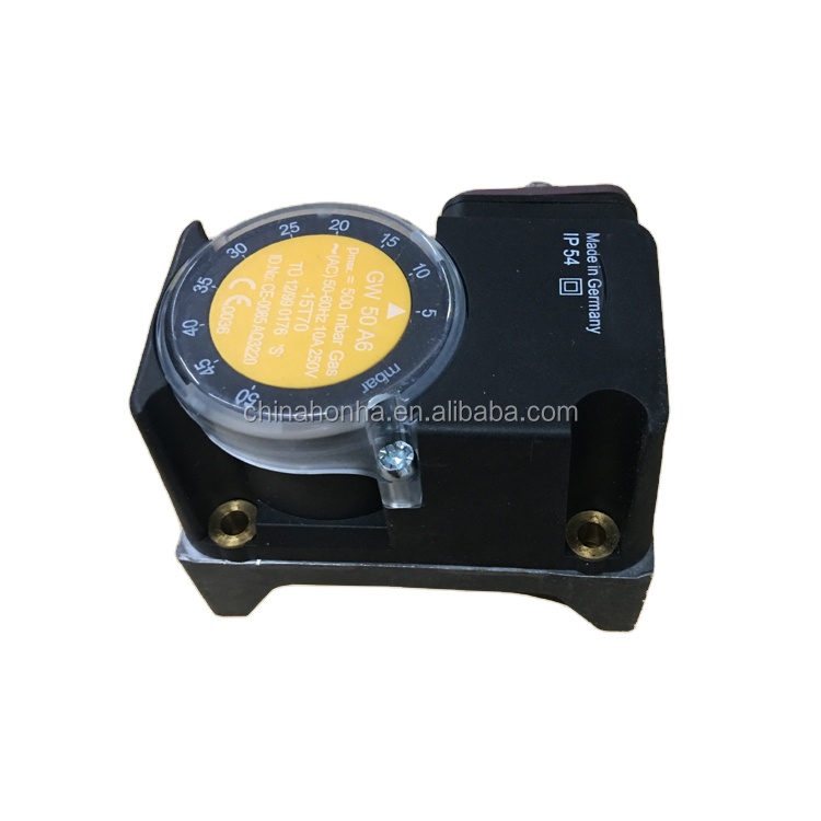 Authentic DUNGS Pressure Switch GW 50 A6, IP54 Rated, 500mbar Max Pressure  - Reliable Solution for All Motorcycles
