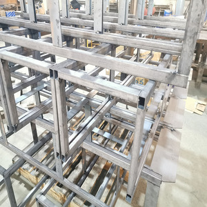 تصنيع أجزاء إطار معدني مخصص أرفف لحام معالجة أنابيب منتجات تصنيع الصفائح المعدنية - Product Image 6