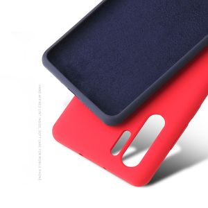 Coques de téléphone portable antichoc en silicone liquide microfibre anti-salissure/anti-rayures/anti-traces de doigts les plus vendues pour P20 - Product Image 6