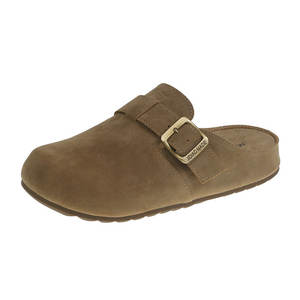 Autumn New for Clogs & Mules Women's <b>Half</b> <b>Slip</b>-On Slippers with Height Increasing Closed-Toe Design - Product Image 4