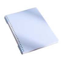 Carnet à spirale double du fabricant, format A4, papier épais vierge pour la conception, couverture givrée personnalisable, journal de projet