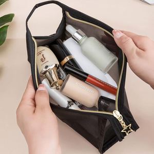 Bath Leakage Bath <b>Wash</b> <b>Bag</b> Portable Lightweight Large Capacity Mesh <b>Bag</b> Travel Storage Cosmetic <b>Bag</b> - Product Image 3