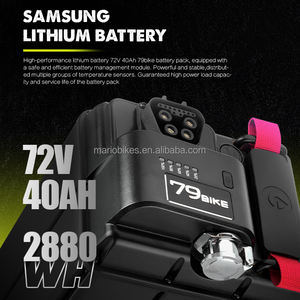 16800W Dirt E Bike 72v Suspensión completa Ebike Motocicleta 79bike Falcon GT Zero-Emission - Product Image 5