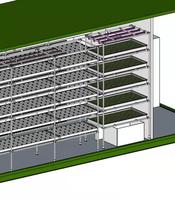 Système de culture hydroponique entièrement automatique pour légumes en conteneur 40RF 2026