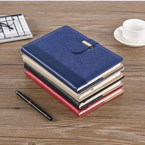Diary <b>Book</b> Business Students Hardcover Leather Cover A5 Journals Custom Notebook with Buckle Gift - Product Image 2