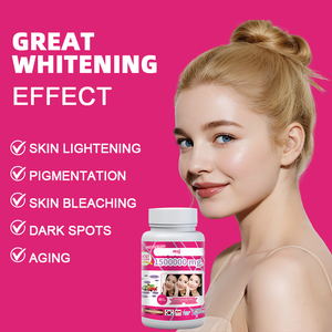 Glutathione כמוסת העור הלבנה 5000 מ "ג הטוב הלאל טהור הלבנה העור הלבנה קולגן קפסולות אבקת כמוסות - Product Image 4