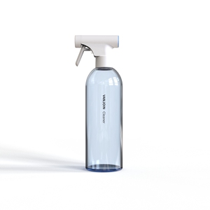 Botella redonda de vidrio transparente con pulverizador, botella con funda de silicona para uso cosmético con pulverizador, serie <span class=keywords><strong>Cosmo</strong></span>, 250ml, 500ml - Product Image 3