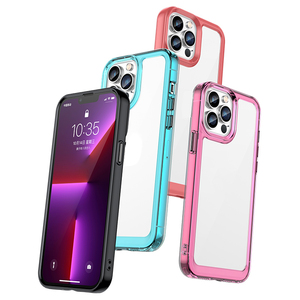 Mobile Phone Accessories Saiboro New Product Mobile Phone Accessories For I Phone Clear Case For IPhone 11 12 13 14 Anti-slip Cover