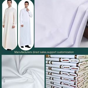 Tela Lisa suave TR para Oriente Medio 150cm 170cm de ancho tela de sarga viscosa de poliéster - Product Image 3