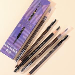 Lápiz de cejas de doble punta Lamela HZ202, resistente al agua, de larga duración, con cepillo para cejas definidas - Product Image 2