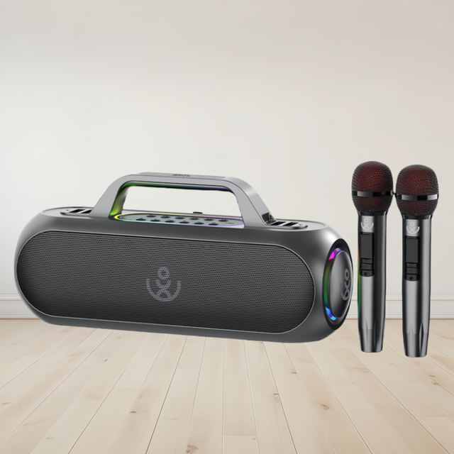 Xdobo Professional Loudspeaker Surround Music Player Portable 150W Big Sound Home Audio Karaoke Speaker With Wireless Microphone