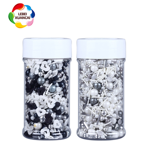 Venta al por mayor, el precio más barato, caramelo prensado pearlizd, mezcla de azúcar de algodón comestible, purpurina, estrellas, aspersores de caramelo para decoración de tartas - Product Image 2