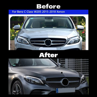 Feux avant HETOP W205 2014-2021, modèle amélioré, feux de voiture neufs, phare LED modifié pour Mercedes Benz