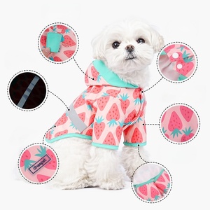 Giá Rẻ Giá Con Chó Con Quần Áo Mưa Không Thấm Nước Có Thể Gập Lại Mùa Hè Pet Áo Mưa Poncho Cho Con Chó Nhỏ Với Hat - Product Image 4
