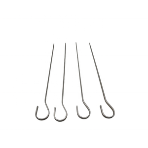 Thép không gỉ đứng dọc BBQ móc xiên nướng thanh cho thịt nướng - Product Image 3