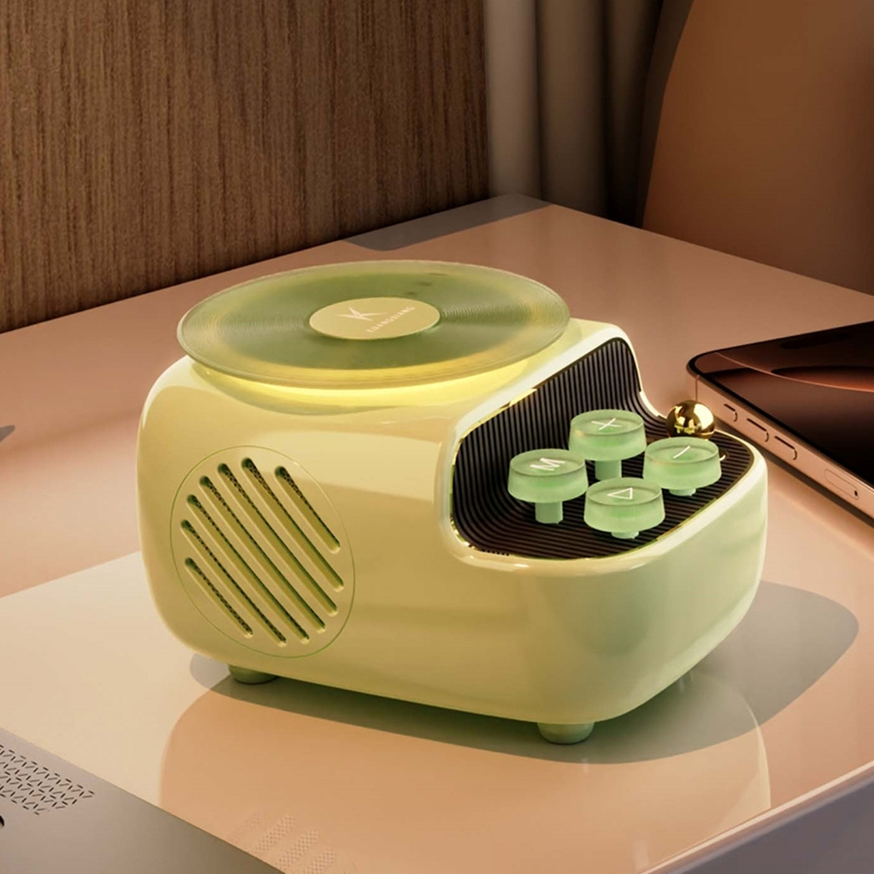 Viewtec Portable Smart Sound Speaker Usb Mini High Quality Retro Typewriter Bluetooth Speaker For Christmas Gift For Kids