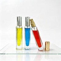 Nouveauté : Flacons de parfum en verre de qualité supérieure de 15 ml pour les soins de la peau, les parfums et les cosmétiques, entièrement personnalisables en couleurs et en logo