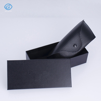 Coffret en similicuir PU 2026 avec fermeture magnétique - Design à rabat pour un emballage cadeau protecteur pour lunettes de soleil et lunettes de vue