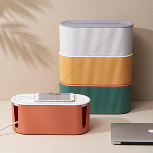 Cajas Organizadoras de Cables de Plástico para el Hogar, Nuevas, al por Mayor, para Guardar Cables, Teclados de Computadora y Cables de Carga - Product Image 3