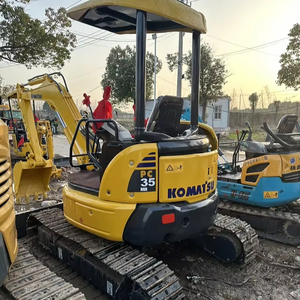 CE certified High Quality Second <b>Hand</b> Komatsu Pc35 <b>Mini</b> Hydraulic Crawler Excavator 3.5ton Good Condition 2024 Model Motor - Product Image 4