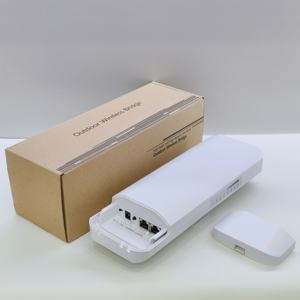 ODM IP65กลางแจ้งสะพาน CPE ออกแบบกันน้ำได้ถึง3กม. 300Mbps 5.8G สะพานไร้สาย - Product Image 3