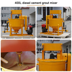 GM400D Lieferant maßge schneiderte einfach zu bedienende 400L Dieselmotor Zementmörtel mischer zum Verkauf - Product Image 3