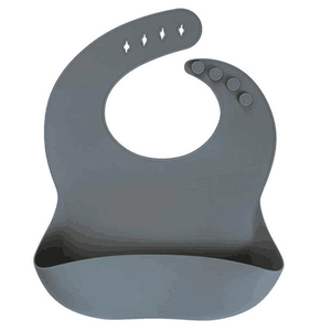 Bavoir bébé en silicone imperméable, facile à nettoyer, couleur personnalisée, réutilisable, pour tout-petits, design 021, logo personnalisé, vente en gros - Product Image 6