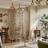 Panneau de séparation décoratif en acier inoxydable découpé au laser sur mesure OEM avec revêtement couleur PVD pour la décoration de la maison et des hôtels