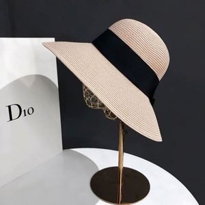 Summer Custom <b>Straw</b> Bucket <b>Hats</b> Outing Wide Brim Seaside Beach Sunscreen Uv Sun Production <b>Straw</b> <b>Hat</b> Women - Product Image 4