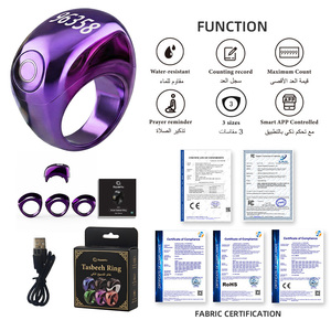 Muslim Cheap Digital Tasbih Ring Wholesale Plastic Case Tally Counter for Mosque - Product Image 5